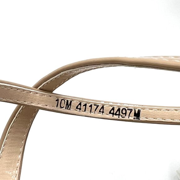 Benjamin Walk Touch Ups Womens Audrey Beige Tan Nude Patent Dress Sandals‎ Heels - Picture 14 of 14